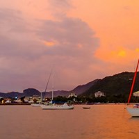 Kuah at Sunset